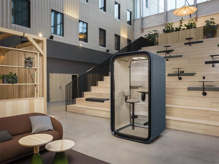 Cabine insonorisée Racinea/Framery