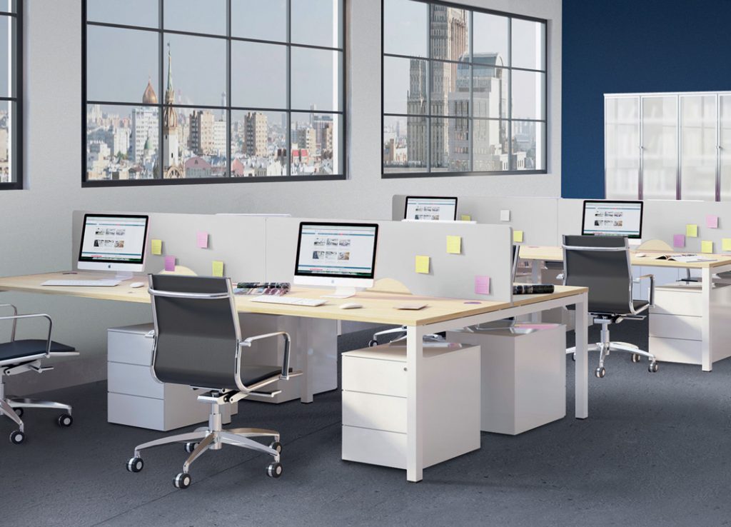 Agencemcent d'un espace bureau collectif