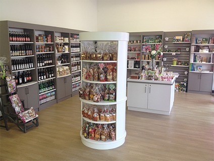 Agencement d'un magasin chocolaterie