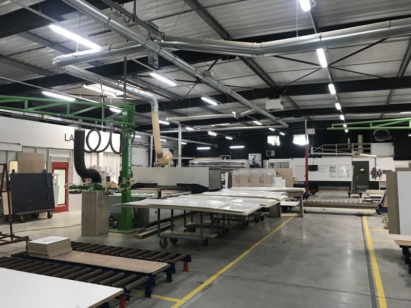 Notre atelier Racinea vu de l'intérieur