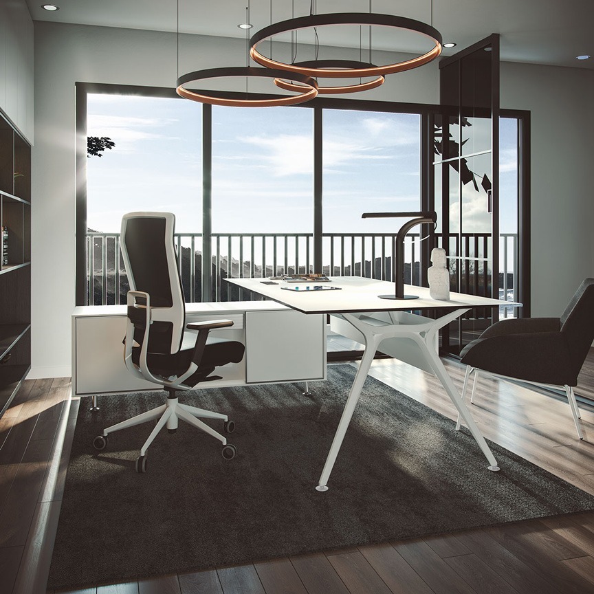 Agencement d'un bureau de direction design