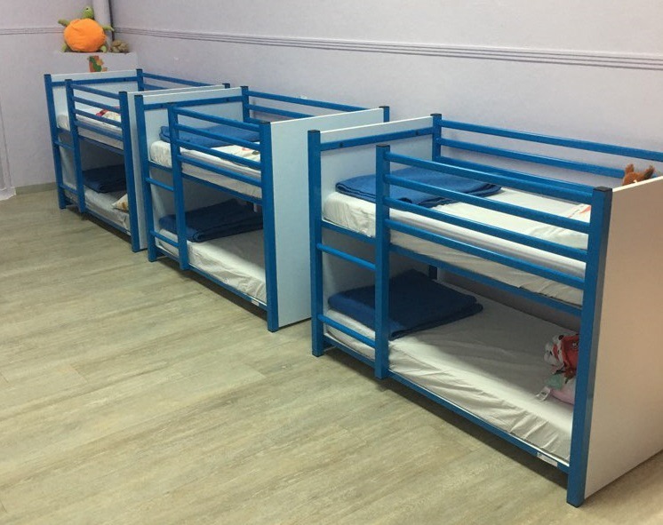 Agencement d'un espace sieste pour une classe maternelle