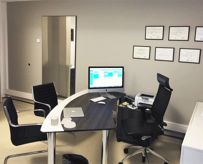 racinea agencement clinique bureau medecin consultation rendez vous