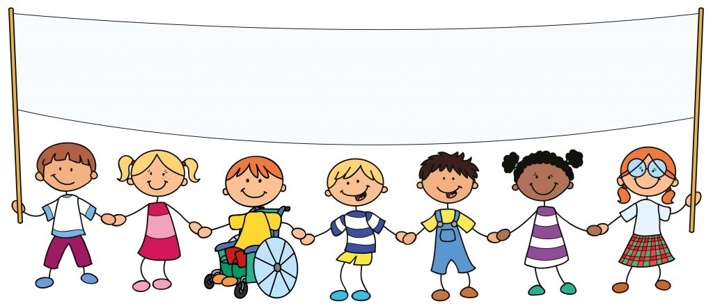 Banderole avec des enfants