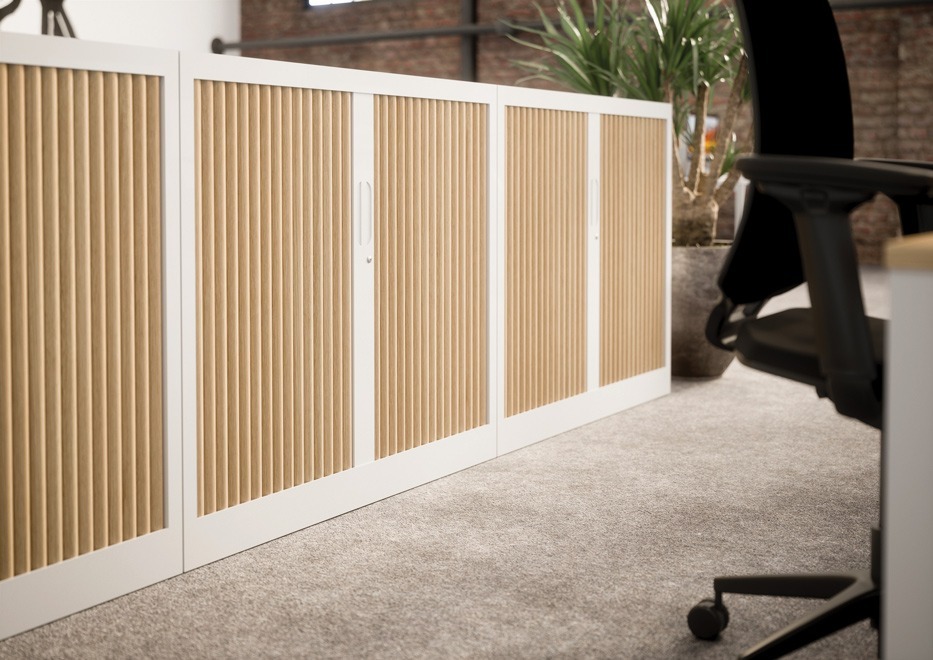 Agencement de grands rangements administratifs pour une mairie