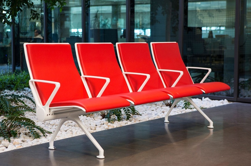 Banc de salle d'attente pour un aménagement cabinet médical