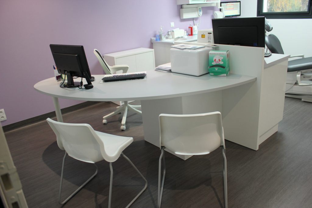 Espace consultation d'un aménagement cabinet medical