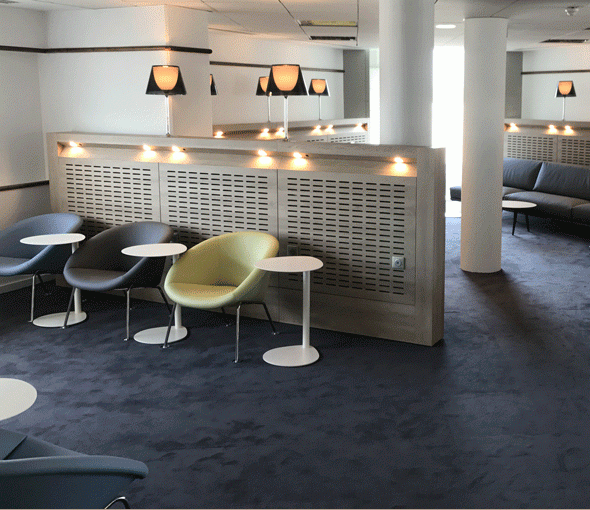 racinea amenagement salle attente lumiere table