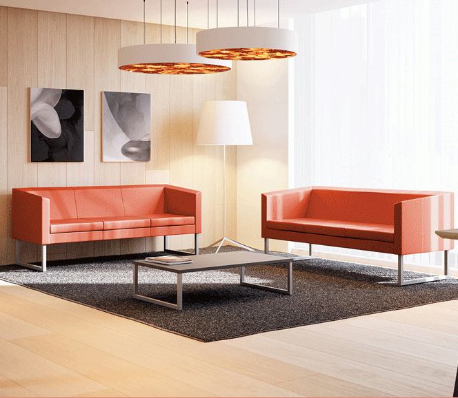 racinea amenagement salle attente spacieux fauteuil table basse