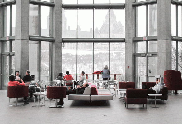 Aménagement d'un espace de détente pour une université