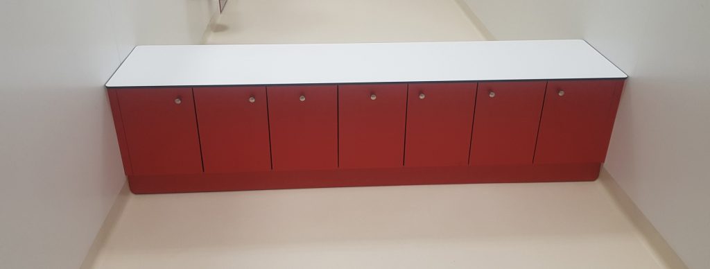 Aménagement vestiaire sur mesure