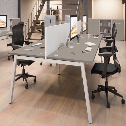 Bureaux collaboratifs d'un agencement open space
