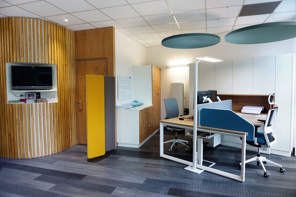 Bureaux et showroom de l'agence Racinea Tours