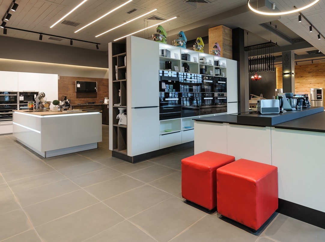 Aménagement d'un showroom optimisé pour différentes activités de vente