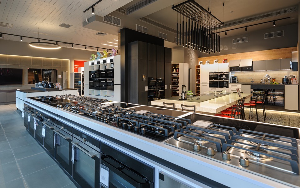 Aménagement d'un showroom optimisé pour différentes activités de la maion