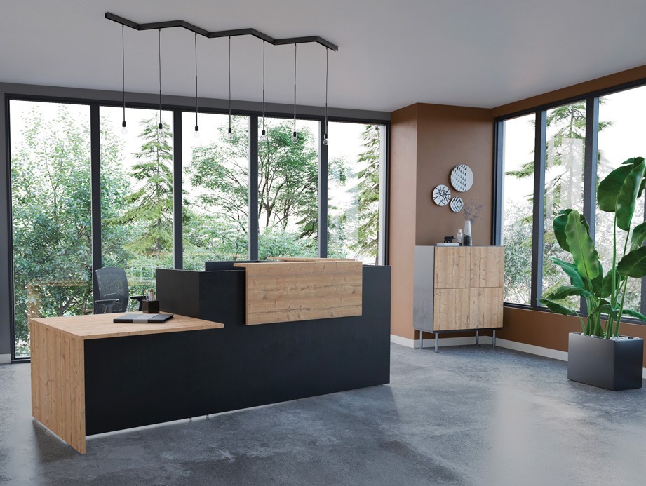 Mobilier d'accueil pour une collectivité