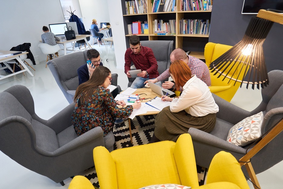 Soigner l'ambiance générale avec des espaces de détente pour un open space